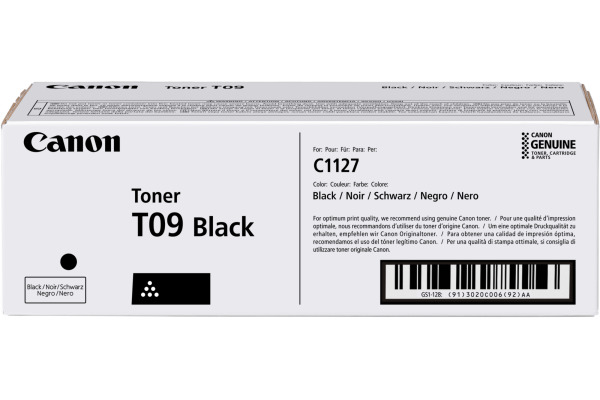 CANON Toner schwarz T09 I-SENSYS X C 1127 7600 S.