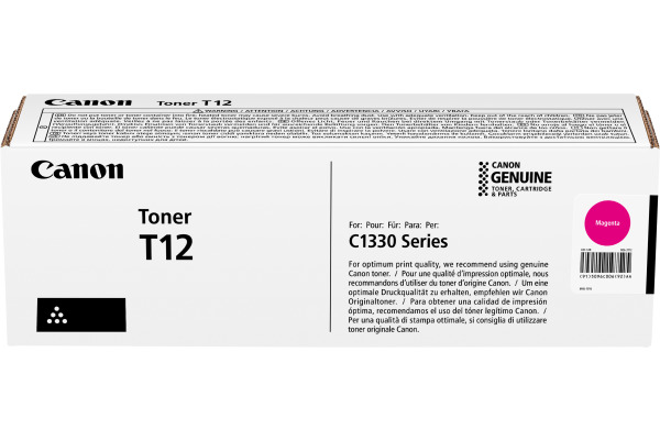 CANON Toner magenta T12 i-SENSYS X C1333i 5'300 S.