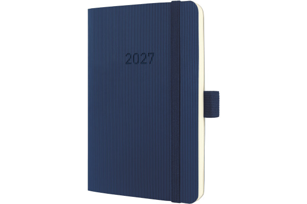 CONCEPTUM Wochenkalender 2027 C2733 1W/2S dunkelblau 9.3x14cm