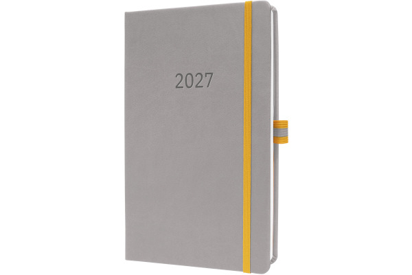 CONCEPTUM Wochenkalender Linescape 2027 L2704 1W/2S hellgrau 14.8x21.3cm