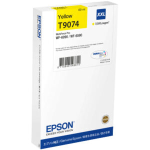 EPSON Tintenpatrone XXL yellow T90744N WF 6090/6590 7000 Seiten