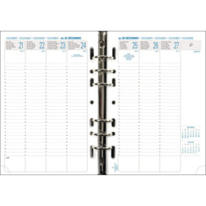 EXACOMPTA Ersatzinhalt Exatime 21 2027 28272E 1W/2S 14.2x21 cm