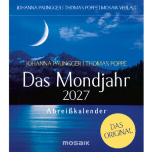 GOLDMANN Abreisskalender Mondjahr 2027 442395347 1T/1S DE 11.5x13cm