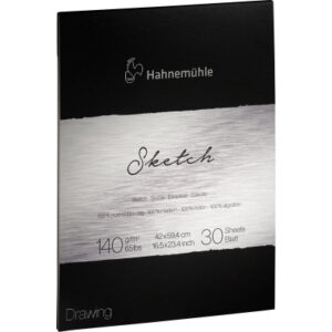 HAHNEMÜHL Skizzenblock Sketch A2 10625163 weiss, 140g 30 Blatt