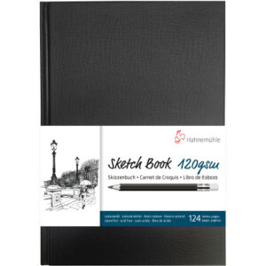 HAHNEMÜHL Skizzenbuch A4 10628353 blanko, 120g 62 Blatt