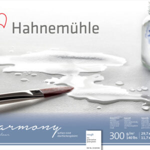 HAHNEMÜHL Aquarellblock Harmony A3 10628841 weiss rau, 300g 12 Blatt