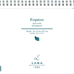 HAHNEMÜHL Skizzenblock 96 A4 15023577 weiss, 96g 100 Blatt