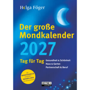 HEYNE     Der grosse Mondkalender   2027 453239685 1T/1S DE               17x24cm