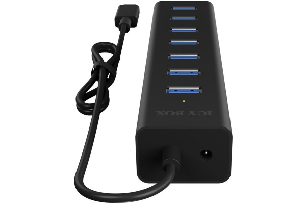 ICY BOX USB-C to 7 Port USB-A Hub IBHUB1700 USB 3.2 G1 – Bild 3