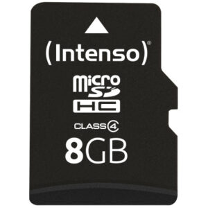 INTENSO micro SDHC Card Class 4 8GB 3403460 incl. SD Adapter