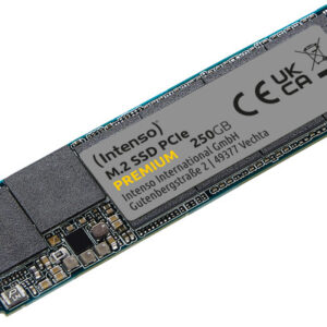 INTENSO M.2 SSD Premium 250GB 3835440 PCIe, m.2 2280