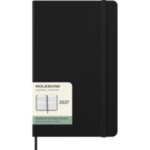 MOLESKINE Agenda Classic Large      2027 DHB12WV3Y 1W/2S schwarz HC       13x21cm