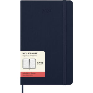 MOLESKINE Agenda Classic Large      2027 DHB2012DC 1T/1S saphir HC        13x21cm
