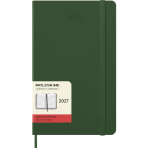 MOLESKINE Agenda Classic Large      2027 DHK1512DC 1T/1S myrtengrün HC    13x21cm