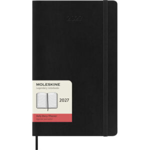 MOLESKINE Agenda Classic Large 2027 DSB12DC3Y 1T/1S schwarz SC 13x21cm