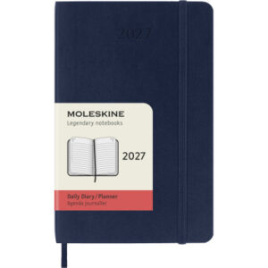 MOLESKINE Agenda Classic Pocket 2027 DSB2012DC 1T/1S saphir SC 9x14cm