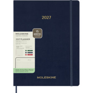 MOLESKINE Agenda Essential XX-Large 2027 DSESNB201 1W/2S saphir SC 21.6x27.9cm