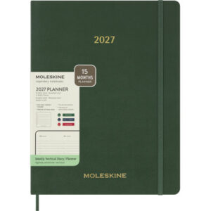 MOLESKINE Agenda Essential XX-Large 2027 DSESNK151 1W/2S grün SC 21.6x27.9cm