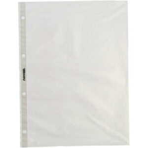 NOVOOO Zeigetasche PP 80my A4 070-5449 transparent, genarbt 100 Stk.