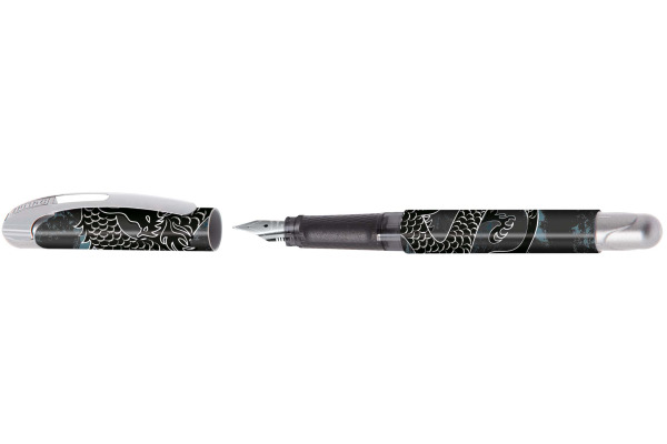 ONLINE Füllhalter College M 12663/3D Black Dragon – Bild 2