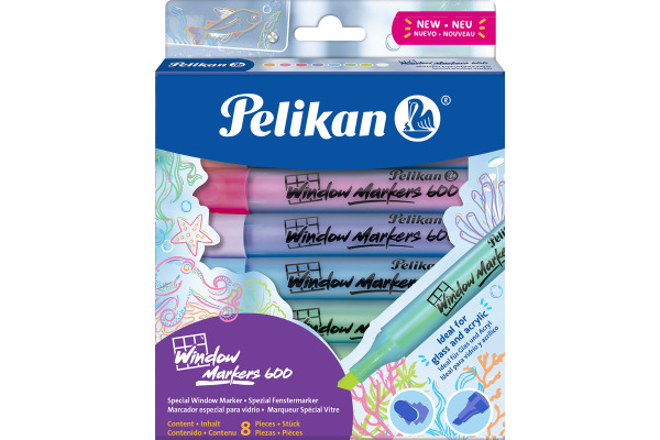 PELIKAN Windowmarker 2-5mm 400205347 8 Farben
