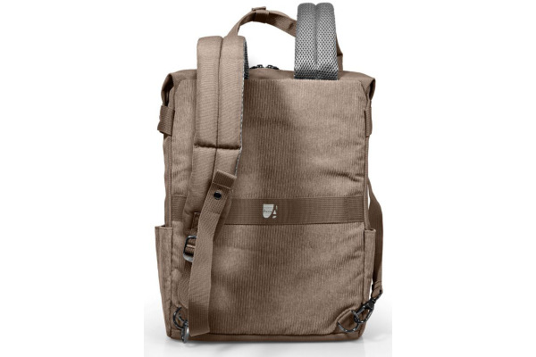 PORT Toteback Milano II ECO 140727 Toploading 14-16 inch, Brown – Bild 3