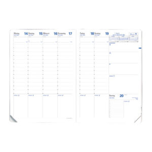 QUO-VADIS Ersatzinhalt Prenote 2027 024003Q 1W/2S Impala/Club DE 21x29.7cm