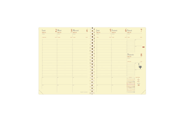 QUO-VADIS Ersatzinhalt Manager 2027 371014Q 1W/2S FR 21x27cm