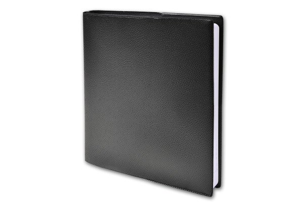 QUO-VADIS Agenda Impala Exec.Pre. 2027 654015Q 1W/2S schwarz FR 16x16cm