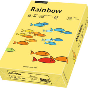 RAINBOW Papier gelb/16 A4 88042343 FSC, 80g 500 Blatt