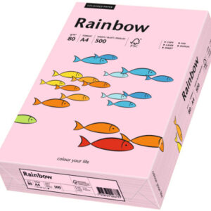 RAINBOW Papier hellrosa/54 A4 88042519 FSC, 80g 500 Blatt