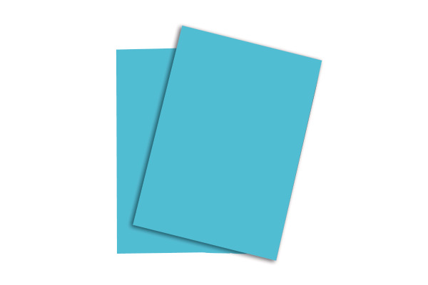 RAINBOW Papier blau/87 A3 88042742 80g, blau 500 Blatt