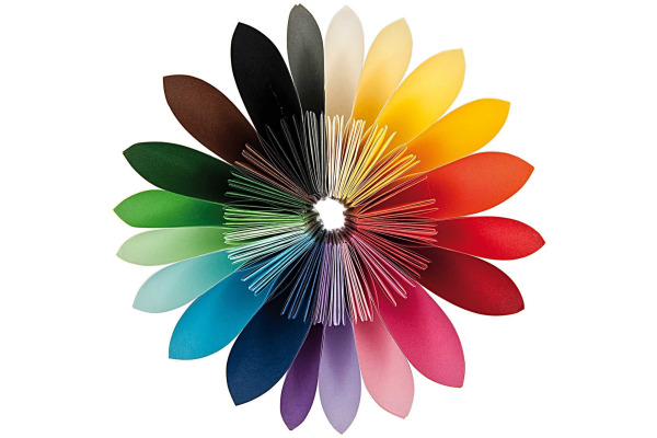 RICO DESI Faltblätter Origami 15x15cm 99000.60. Basic 80g, 200 Blatt – Bild 3