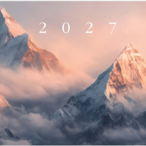 RIDOIDE Taschenagenda Septimus 2027 701750701 1W/2S Mountains DE 15.2x10.2cm