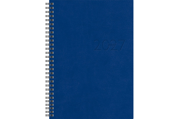 RIDOIDE Studioplan intl. Wire-O 2027 702303630 1W/2S dunkelblau ML 16.8x24cm