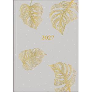 RIDOIDE Agenda Design Line 2027 702850703 1T/1S Monstera DE 14.8x21cm