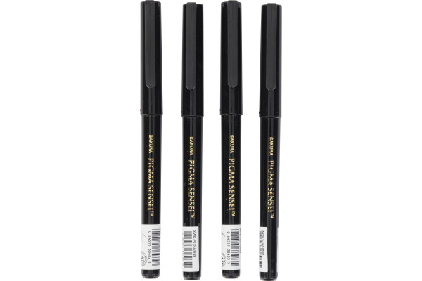 SAKURA Fineliner Pigma Sensei 0.3-1mm POPIGSEN4 Manga-Set 4 Stück – Bild 2