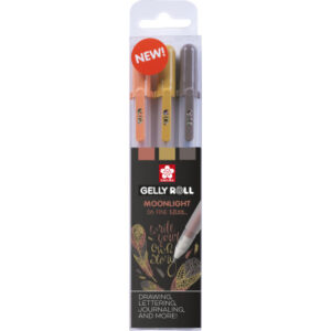 SAKURA Gelly Roll 0.7mm POXPGBMOO Moonlight Nature, ass. 3 Stk