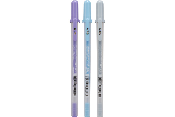 SAKURA Gelly Roll 0.7mm POXPGBMOO Moonlight Calm, ass. 3 Stück – Bild 3