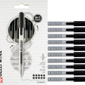 SAKURA Gelly Roll 0.8mm PXGBRACL1 schwarz 10 Stück