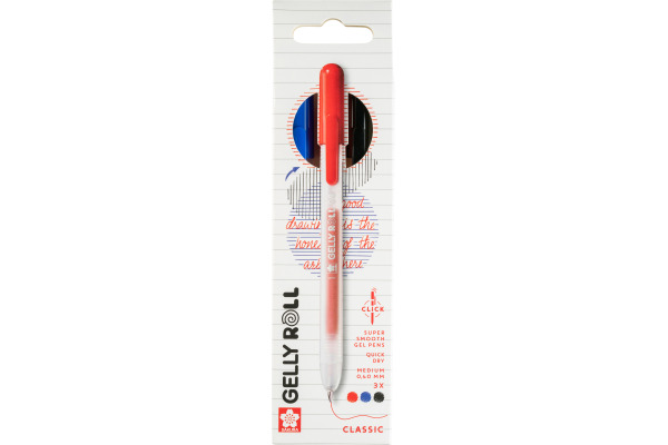 SAKURA Gelly Roll 0.8mm PXGBRACL3 Classic, ass. 3 Stück – Bild 4