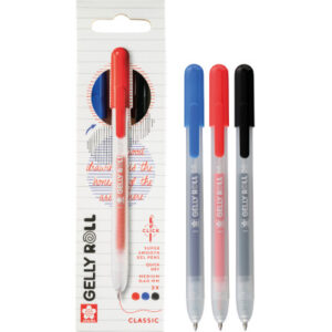 SAKURA Gelly Roll 0.8mm PXGBRACL3 Classic, ass. 3 Stück