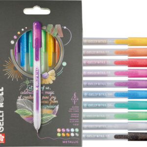 SAKURA Gelly Roll 0.8mm PXGBRAMET Metallic, ass. 10 Stück