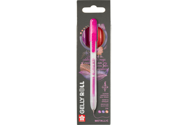 SAKURA Gelly Roll 0.8mm PXGBRAMET Metallic, ass. 3 Stück – Bild 4