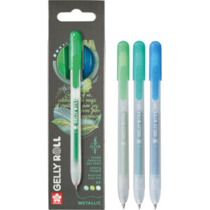 SAKURA Gelly Roll 0.8mm PXGBRAMET Metallic, ass. 3 Stück