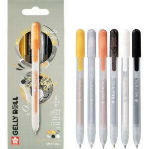 SAKURA Gelly Roll 0.8mm PXGBRAMIX Special, ass. 6 Stück
