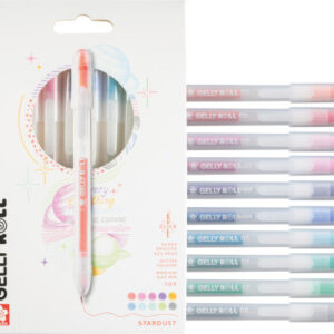 SAKURA Gelly Roll 0.8mm PXGBRASTA Stardust, ass. 10 Stück