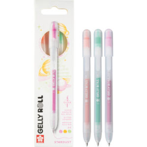 SAKURA Gelly Roll 0.8mm PXGBRASTA Stardust, ass. 3 Stück