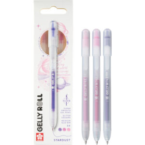 SAKURA Gelly Roll 0.8mm PXGBRASTA Stardust, ass. 3 Stück