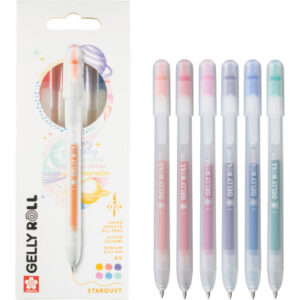 SAKURA Gelly Roll 0.8mm PXGBRASTA Stardust, ass. 6 Stück